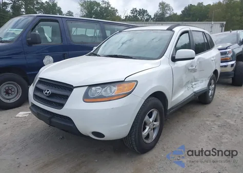 2008 Hyundai Santa Fe Gls z USA, uszkodzony, nr VIN 5NMSG73D78H163218